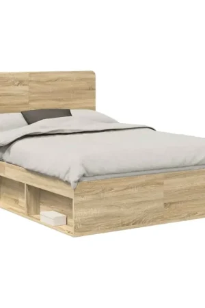 Letto matrimoniale | Letto per adulti | Struttura del letto Sonoma 160 x 200 cm Pino massello Più Venduto